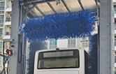 廣東某公交公司引進(jìn)林頓LM-360系列往復(fù)式巴士洗車機(jī)